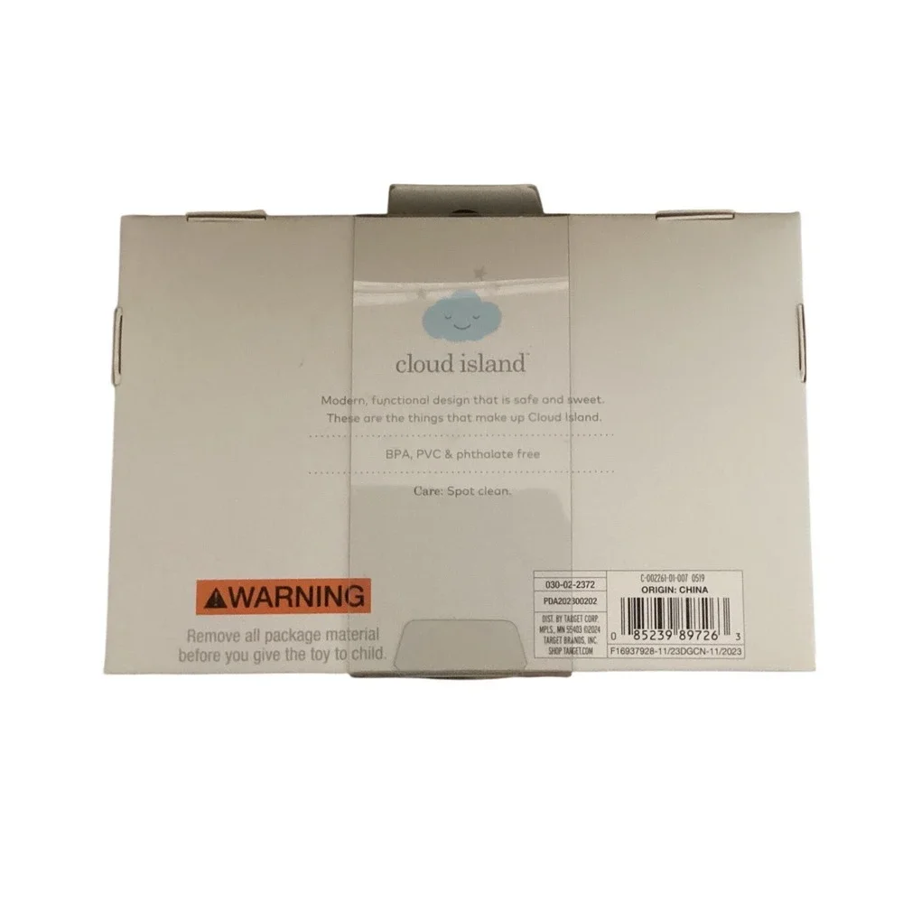 Cloud Island Silicone Stacking Toy Rainbow Ages‎ 12 Months Food Grade